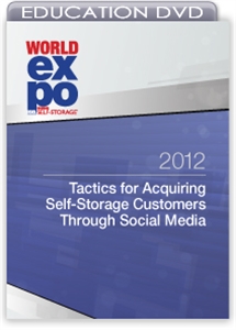 Picture of DVD - Tactics for Acquiring Self-Storage Customers Through Social Media