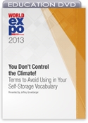 Picture of DVD - You Don’t Control the Climate! Terms to Avoid Using in Your Self-Storage Vocabulary