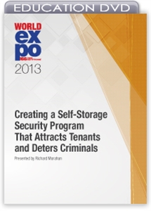 Picture of DVD - Creating a Self-Storage Security Program That Attracts Tenants and Deters Criminals
