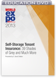 Picture of DVD - Self-Storage Tenant Insurance: 39 Shades of Grey and Much More