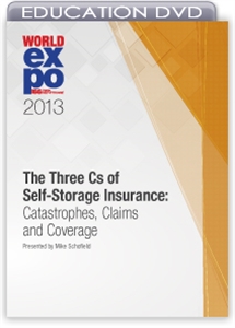Picture of DVD - The Three Cs of Self-Storage Insurance: Catastrophes, Claims and Coverage