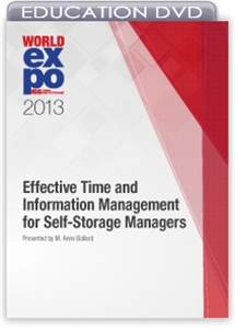 Picture of DVD - Effective Time and Information Management for Self-Storage Managers