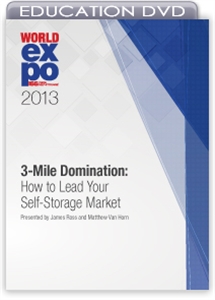Picture of DVD - 3-Mile Domination: How to Lead Your Self-Storage Market