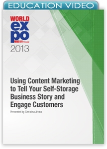 Picture of Using Content Marketing to Tell Your Self-Storage Business Story and Engage Customers