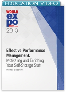 Picture of Effective Performance Management: Motivating and Enriching Your Self-Storage Staff