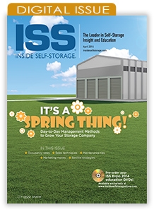 Picture of Inside Self-Storage Magazine: April 2014