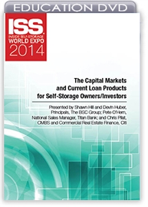 Picture of DVD - The Capital Markets and Current Loan Products for Self-Storage Owners/Investors