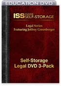 Picture of Self-Storage Legal DVD 3-Pack Featuring Jeffrey Greenberger