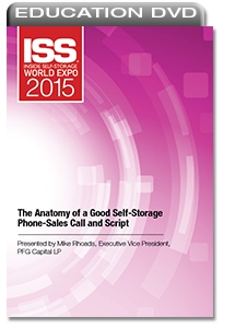 Picture of DVD - The Anatomy of a Good Self-Storage Phone-Sales Call and Script