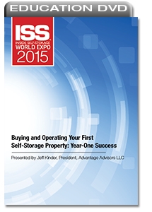 Picture of DVD - Buying and Operating Your First Self-Storage Property: Year-One Success