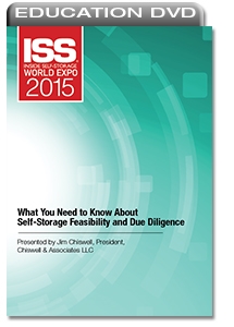 Picture of DVD - What You Need to Know About Self-Storage Feasibility and Due Diligence