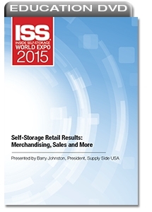 Picture of DVD - Self-Storage Retail Results: Merchandising, Sales and More