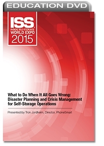 Picture of DVD - What to Do When It All Goes Wrong: Disaster Planning and Crisis Management for Self-Storage Operations