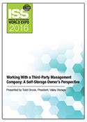 Picture of DVD - Working With a Third-Party Management Company: A Self-Storage Owner’s Perspective