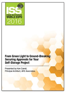 Picture of DVD - From Green Light to Ground-Breaking: Securing Approvals for Your Self-Storage Project