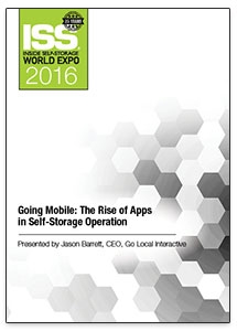 Picture of DVD - Going Mobile: The Rise of Apps in Self-Storage Operation