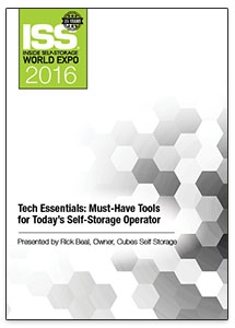 Picture of DVD - Tech Essentials: Must-Have Tools for Today’s Self-Storage Operator