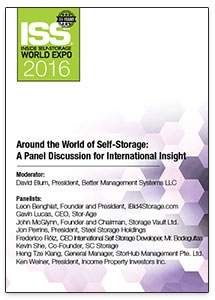 Picture of DVD - Around the World of Self-Storage: A Panel Discussion for International Insight