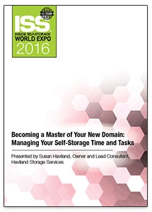 Picture of Becoming a Master of Your New Domain: Managing Your Self-Storage Time and Tasks