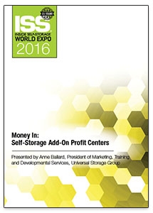 Picture of Money In: Self-Storage Add-On Profit Centers