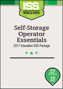 Picture of Self-Storage Operator Essentials 2017 Education DVD Package