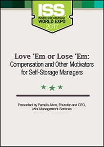 Picture of DVD - Love 'Em or Lose 'Em: Compensation and Other Motivators for Self-Storage Managers
