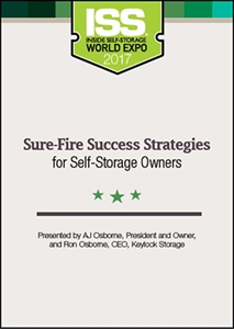 Picture of DVD - Sure-Fire Success Strategies for Self-Storage Owners