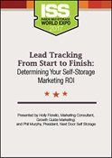 Picture of DVD - Lead Tracking From Start to Finish: Determining Your Self-Storage Marketing ROI
