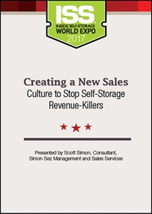 Picture of DVD - Creating a New Sales Culture to Stop Self-Storage Revenue-Killers