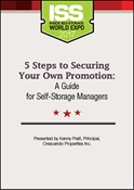 Picture of DVD - 5 Steps to Securing Your Own Promotion: A Guide for Self-Storage Managers