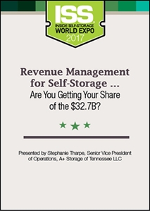 Picture of Revenue Management for Self-Storage … Are You Getting Your Share of the $32.7B?