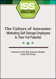 Picture of DVD - The Culture of Awesome: Motivating Self-Storage Employees to Their Full Potential