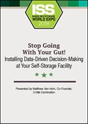 Picture of DVD - Stop Going With Your Gut! Installing Data-Driven Decision-Making at Your Self-Storage Facility