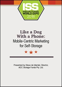 Picture of DVD - Like a Dog With a Phone: Mobile-Centric Marketing for Self-Storage