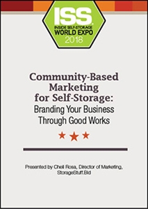 Picture of DVD - Community-Based Marketing for Self-Storage: Branding Your Business Through Good Works