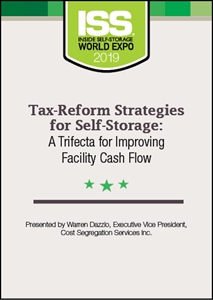 Picture of DVD - Tax-Reform Strategies for Self-Storage: A Trifecta for Improving Facility Cash Flow