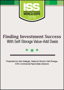 Picture of DVD - Finding Investment Success With Self-Storage Value-Add Deals