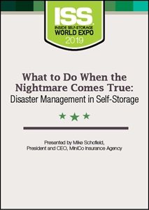 Picture of DVD - What to Do When the Nightmare Comes True: Disaster Management in Self-Storage