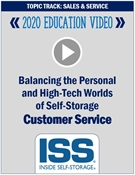 Picture of DVD - Balancing the Personal and High-Tech Worlds of Self-Storage Customer Service