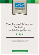 Picture of DVD - Checks and Balances: Site Auditing for Self-Storage Success