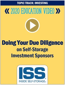 Picture of Doing Your Due Diligence on Self-Storage Investment Sponsors