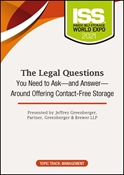 Picture of DVD - The Legal Questions You Need to Ask—and Answer—Around Offering Contact-Free Storage