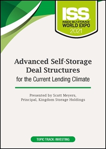 Picture of DVD - Advanced Self-Storage Deal Structures for the Current Lending Climate