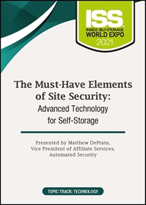 Picture of DVD - The Must-Have Elements of Site Security: Advanced Technology for Self-Storage