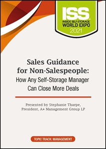 Picture of Sales Guidance for Non-Salespeople: How Any Self-Storage Manager Can Close More Deals